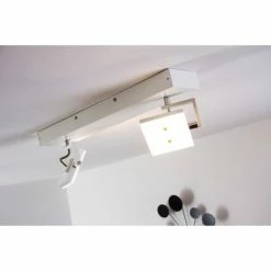 Hofstein Guyana Deckenspot LED Chrom, Weiß, 2-flammig -Bürolampen Verkäufe guyana deckenspot h3002377 5