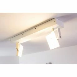 Hofstein Guyana Deckenspot LED Chrom, Weiß, 2-flammig -Bürolampen Verkäufe guyana deckenspot h3002377 9