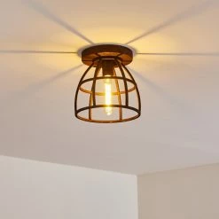 Hofstein Haervej Deckenleuchte Rostfarben, 1-flammig -Bürolampen Verkäufe haervej deckenleuchte h3349021 10