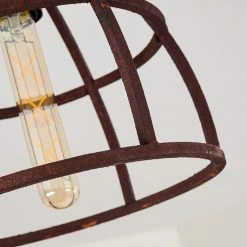 Hofstein Haervej Deckenleuchte Rostfarben, 1-flammig -Bürolampen Verkäufe haervej deckenleuchte h3349021 11