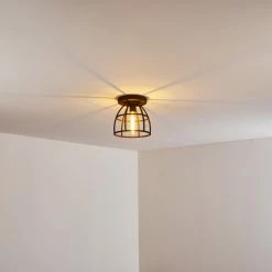 Hofstein Haervej Deckenleuchte Rostfarben, 1-flammig -Bürolampen Verkäufe haervej deckenleuchte h3349021 13