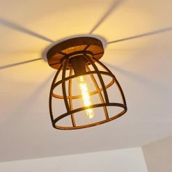 Hofstein Haervej Deckenleuchte Rostfarben, 1-flammig -Bürolampen Verkäufe haervej deckenleuchte h3349021 15