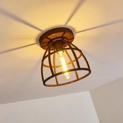 Hofstein Haervej Deckenleuchte Rostfarben, 1-flammig -Bürolampen Verkäufe haervej deckenleuchte h3349021 16