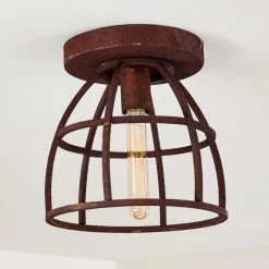 Hofstein Haervej Deckenleuchte Rostfarben, 1-flammig -Bürolampen Verkäufe haervej deckenleuchte h3349021 17