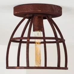 Hofstein Haervej Deckenleuchte Rostfarben, 1-flammig -Bürolampen Verkäufe haervej deckenleuchte h3349021 9