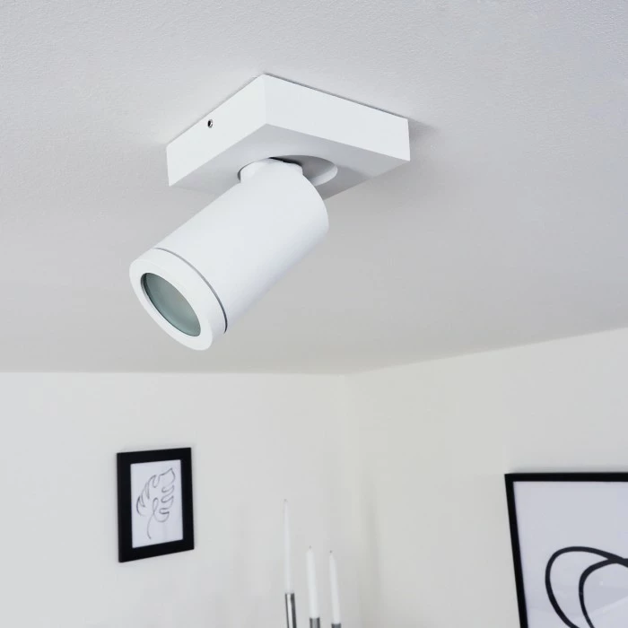 Hofstein Hakamken Deckenleuchte Weiß, 1-flammig 10 Hofstein Hakamken Deckenleuchte Weiß, 1-flammig – Bild 10