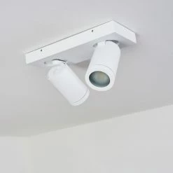 Hofstein Hakamken Deckenleuchte Weiß, 2-flammig -Bürolampen Verkäufe hakamken deckenleuchte h3438039 7