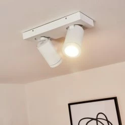 Hofstein Hakamken Deckenleuchte Weiß, 2-flammig -Bürolampen Verkäufe hakamken deckenleuchte h3438039 8