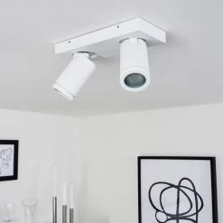 Hofstein Hakamken Deckenleuchte Weiß, 2-flammig -Bürolampen Verkäufe hakamken deckenleuchte h3438039 9