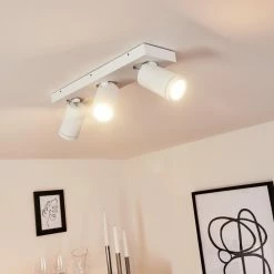 Hofstein Hakamken Deckenleuchte Weiß, 3-flammig -Bürolampen Verkäufe hakamken deckenleuchte h3438077 6