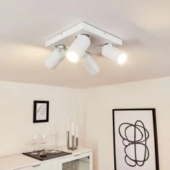 Hofstein Hakamken Deckenleuchte Weiß, 4-flammig 16 Hofstein Hakamken Deckenleuchte Weiß, 4-flammig -Bürolampen Verkäufe hakamken deckenleuchte h3438107 6