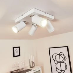 Hofstein Hakamken Deckenleuchte Weiß, 4-flammig 18 Hofstein Hakamken Deckenleuchte Weiß, 4-flammig -Bürolampen Verkäufe hakamken deckenleuchte h3438107 8