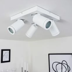 Hofstein Hakamken Deckenleuchte Weiß, 4-flammig 19 Hofstein Hakamken Deckenleuchte Weiß, 4-flammig -Bürolampen Verkäufe hakamken deckenleuchte h3438107 9