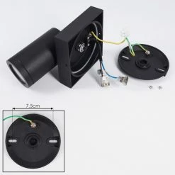 Hofstein Hakamken Deckenleuchte Schwarz, 1-flammig -Bürolampen Verkäufe hakamken deckenleuchte h3438473 4