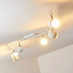 Hofstein Hamburg Deckenspot LED Weiß, 6-flammig -Bürolampen Verkäufe hamburg deckenspot h371 10