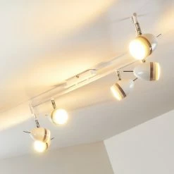 Hofstein Hamburg Deckenspot LED Weiß, 6-flammig -Bürolampen Verkäufe hamburg deckenspot h371 12