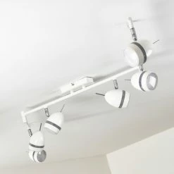 Hofstein Hamburg Deckenspot LED Weiß, 6-flammig -Bürolampen Verkäufe hamburg deckenspot h371 22