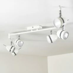 Hofstein Hamburg Deckenspot LED Weiß, 6-flammig -Bürolampen Verkäufe hamburg deckenspot h371 5