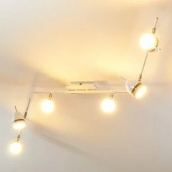 Hofstein Hamburg Deckenspot LED Weiß, 6-flammig -Bürolampen Verkäufe hamburg deckenspot h371 6