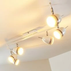 Hofstein Hamburg Deckenspot LED Weiß, 6-flammig -Bürolampen Verkäufe hamburg deckenspot h371 8