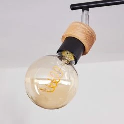 Hofstein Harran Deckenleuchte Chrom, Schwarz, Braun, 2-flammig 14 Hofstein Harran Deckenleuchte Chrom, Schwarz, Braun, 2-flammig -Bürolampen Verkäufe harran deckenleuchte h3441633 2