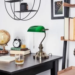 Hofstein Havsta Bankerlampe Altmessing, 1-flammig -Bürolampen Verkäufe havsta bankerlampe h3422625 9