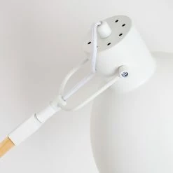 Hofstein Higashi Stehleuchte Weiß, Holz hell, 1-flammig -Bürolampen Verkäufe higashi stehleuchte h3358191 13