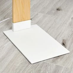 Hofstein Higashi Stehleuchte Weiß, Holz hell, 1-flammig -Bürolampen Verkäufe higashi stehleuchte h3358191 17