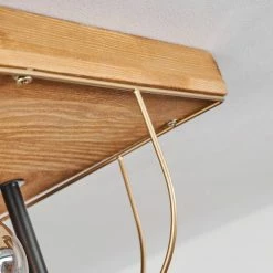 Hofstein Hodne Deckenleuchte Schwarz, Naturfarben, 4-flammig 12 Hofstein Hodne Deckenleuchte Schwarz, Naturfarben, 4-flammig -Bürolampen Verkäufe hodne deckenleuchte h3441817 2