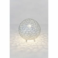 Holländer LILY Tischleuchte Silber, 1-flammig