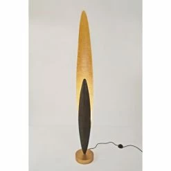 Holländer LINGUA Stehleuchte Braun, Gold, 1-flammig