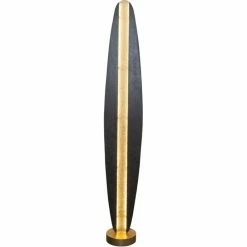 Holländer SIMBOLO Bodenleuchte LED Schwarz, Braun, Gold, 1-flammig -Bürolampen Verkäufe hollaender simbolo bodenleuchte 300 k 11166 1