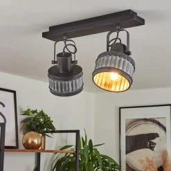 Hofstein Holsa Deckenleuchte Schwarz, 2-flammig -Bürolampen Verkäufe holsa deckenleuchte h3444207 8