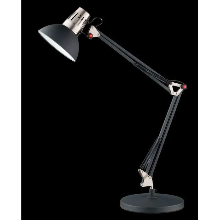 Honsel Leuchten Honsel Pit Tischleuchte Nickel-Matt, Schwarz, 1-flammig 1 Honsel Leuchten Honsel Pit Tischleuchte Nickel-Matt, Schwarz, 1-flammig