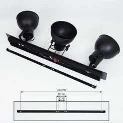 Hofstein Hora Deckenleuchte Schwarz, 3-flammig -Bürolampen Verkäufe hora deckenleuchte h3420577 4