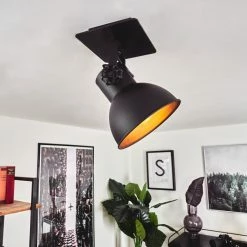 Hofstein Hora Deckenleuchte Schwarz, 1-flammig -Bürolampen Verkäufe hora deckenleuchte h3433744 9