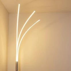 Hofstein Horpmaal Bogenleuchte LED Chrom, 3-flammig -Bürolampen Verkäufe horpmaal bogenleuchte h3268414 do1 13