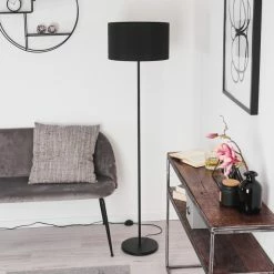 Hofstein Huarate Stehleuchte Schwarz, 1-flammig -Bürolampen Verkäufe huarate stehleuchte h3415313 11