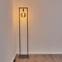 Hofstein Janskloster Stehleuchte Stahl gebürstet, 1-flammig -Bürolampen Verkäufe janskloster stehleuchte h3360811 13