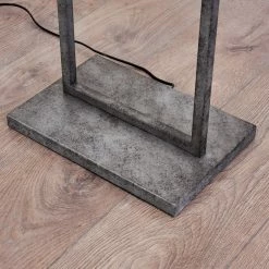 Hofstein Janskloster Stehleuchte Stahl gebürstet, 1-flammig -Bürolampen Verkäufe janskloster stehleuchte h3360811 18