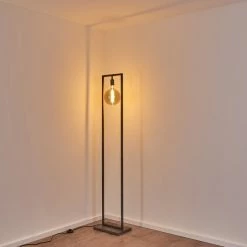 Hofstein Janskloster Stehleuchte Stahl gebürstet, 1-flammig -Bürolampen Verkäufe janskloster stehleuchte h3360811 7