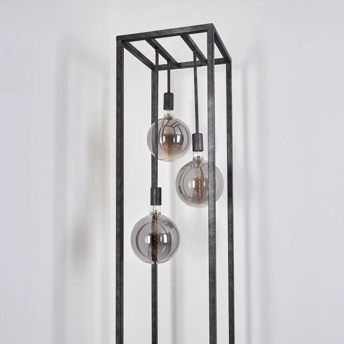 Hofstein Janskloster Stehleuchte Stahl gebürstet, 3-flammig 18 Hofstein Janskloster Stehleuchte Stahl gebürstet, 3-flammig – Bild 18