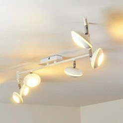 Hofstein Jerewan Deckenspot LED Weiß, 6-flammig 36 Hofstein Jerewan Deckenspot LED Weiß, 6-flammig -Bürolampen Verkäufe jerewan deckenspot h374 10