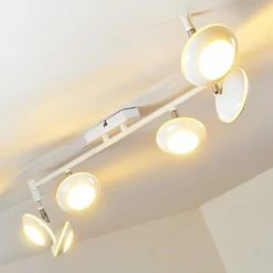 Hofstein Jerewan Deckenspot LED Weiß, 6-flammig 38 Hofstein Jerewan Deckenspot LED Weiß, 6-flammig -Bürolampen Verkäufe jerewan deckenspot h374 12