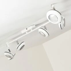 Hofstein Jerewan Deckenspot LED Weiß, 6-flammig 47 Hofstein Jerewan Deckenspot LED Weiß, 6-flammig -Bürolampen Verkäufe jerewan deckenspot h374 21