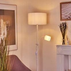 Hofstein Jobsbo Stehleuchte Weiß, 2-flammig -Bürolampen Verkäufe jobsbo stehleuchte h3421017 10