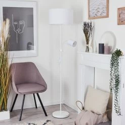 Hofstein Jobsbo Stehleuchte Weiß, 2-flammig -Bürolampen Verkäufe jobsbo stehleuchte h3421017 11