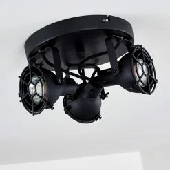 Hofstein Jonsered Deckenleuchte Schwarz, 3-flammig -Bürolampen Verkäufe jonsered deckenleuchte h3309476 11