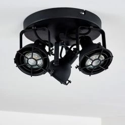 Hofstein Jonsered Deckenleuchte Schwarz, 3-flammig -Bürolampen Verkäufe jonsered deckenleuchte h3309476 14