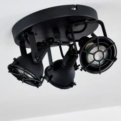 Hofstein Jonsered Deckenleuchte Schwarz, 3-flammig -Bürolampen Verkäufe jonsered deckenleuchte h3309476 4